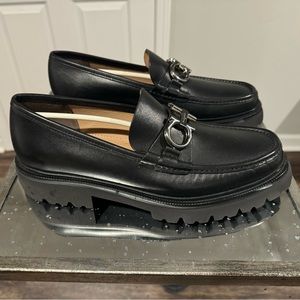 Salvatore Ferragamo Bleecker Moc Toe Loafers